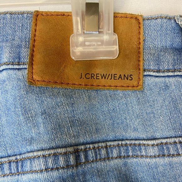 J. Crew Eco 9" high-rise toothpick jean in light worn wash 30/28 - Picture 4 of 10